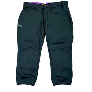 Under Armour Women's Utility Softball Black Pants Medium